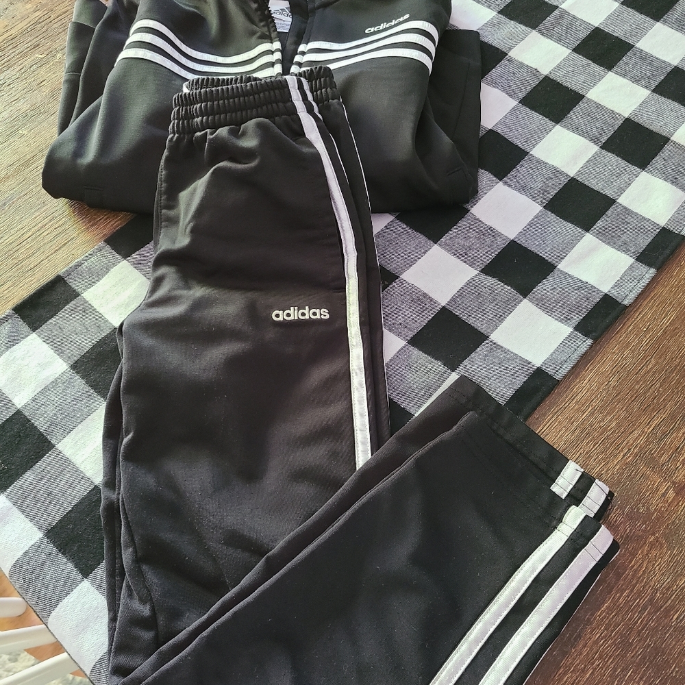 Boys Adidas track suit